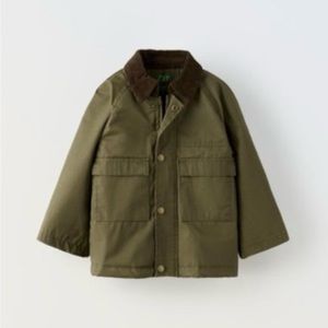 Waxed Finish Parka NWT